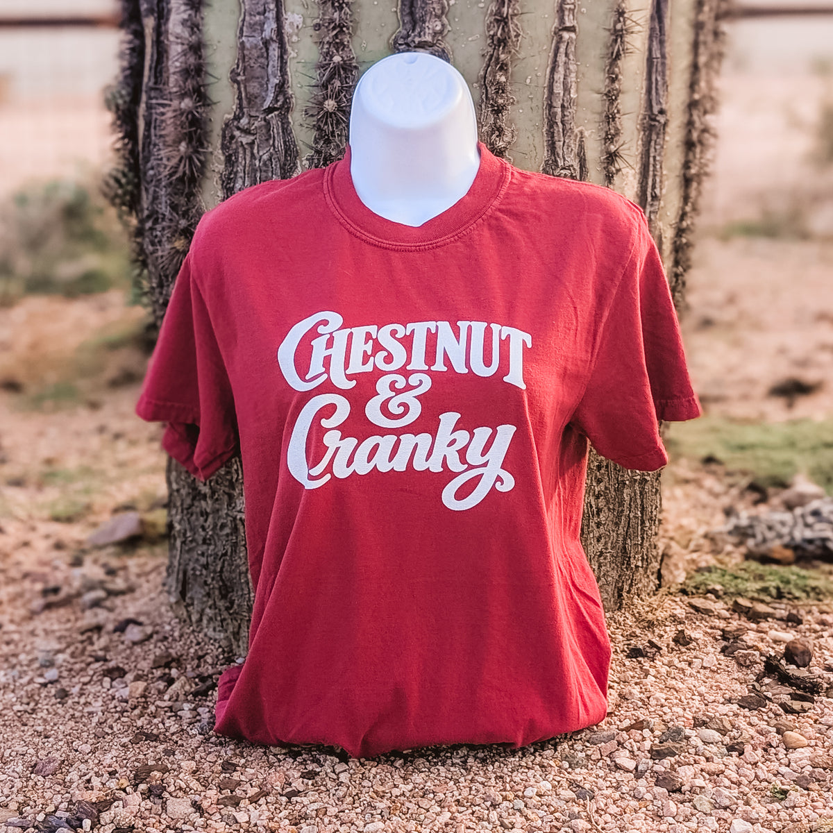 Chestnut & Cranky Tee