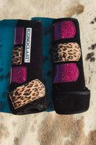 Cool Cat Cheetah Custom Leather Strap Iconoclast Boots - The Glamorous Cowgirl