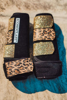 Cool Cat Cheetah Custom Leather Strap Iconoclast Boots - The Glamorous Cowgirl