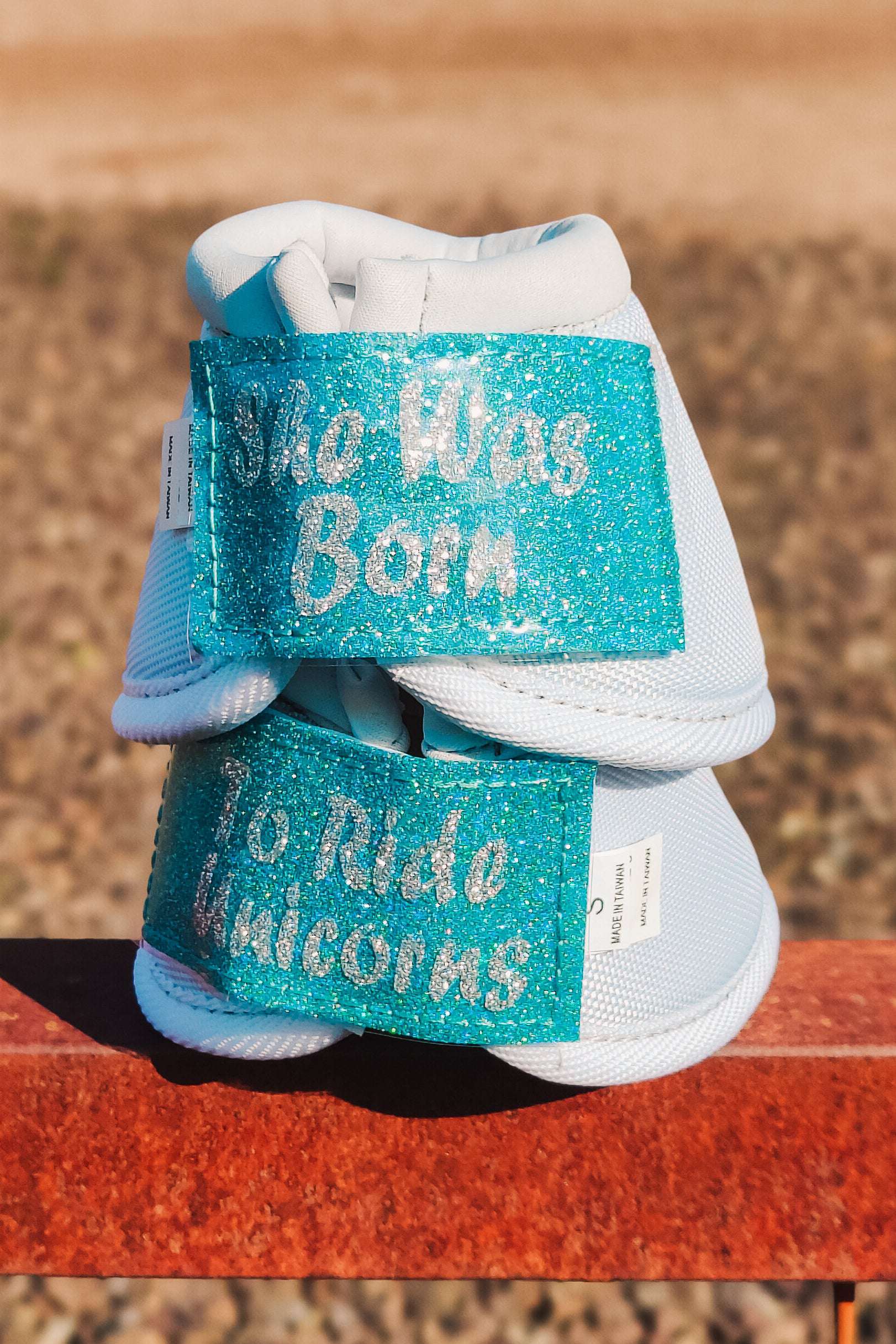 She Was Born To Ride Unicorns Custom Bells - The Glamorous Cowgirl