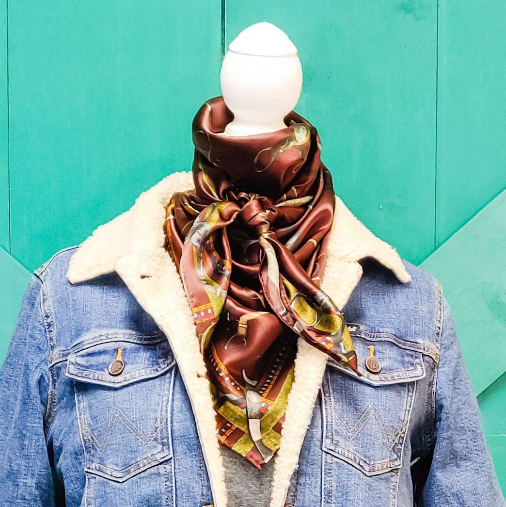 Silk Wild Rags - The Glamorous Cowgirl