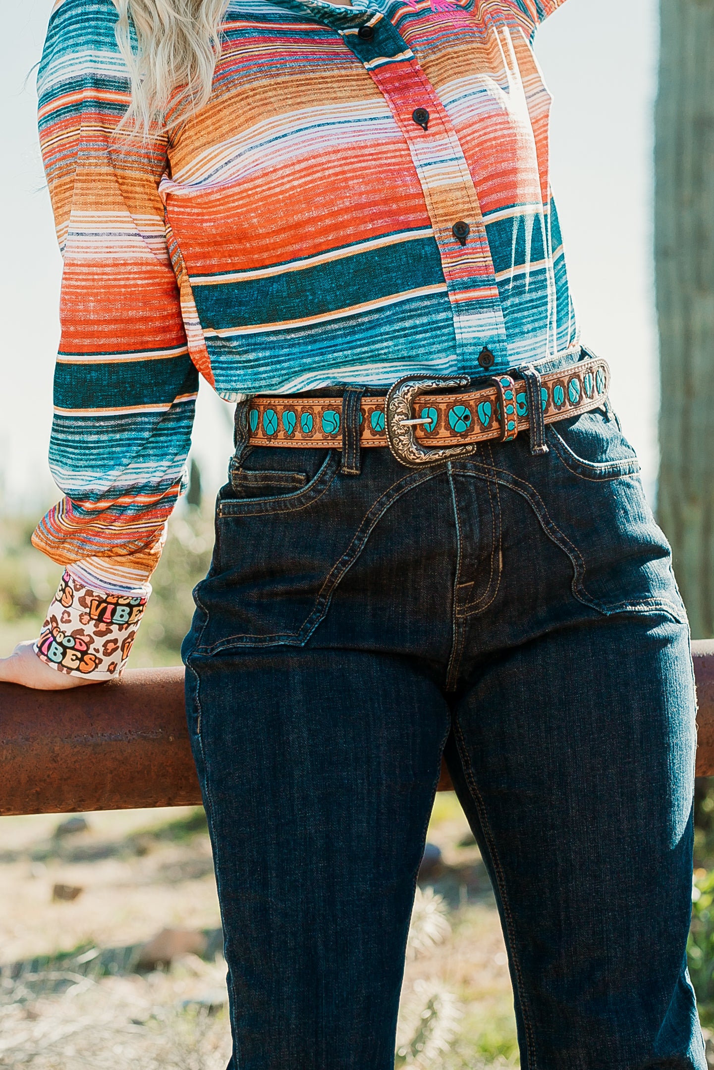 Gunslinger Trousers by Rock & Roll Denim - The Glamorous Cowgirl