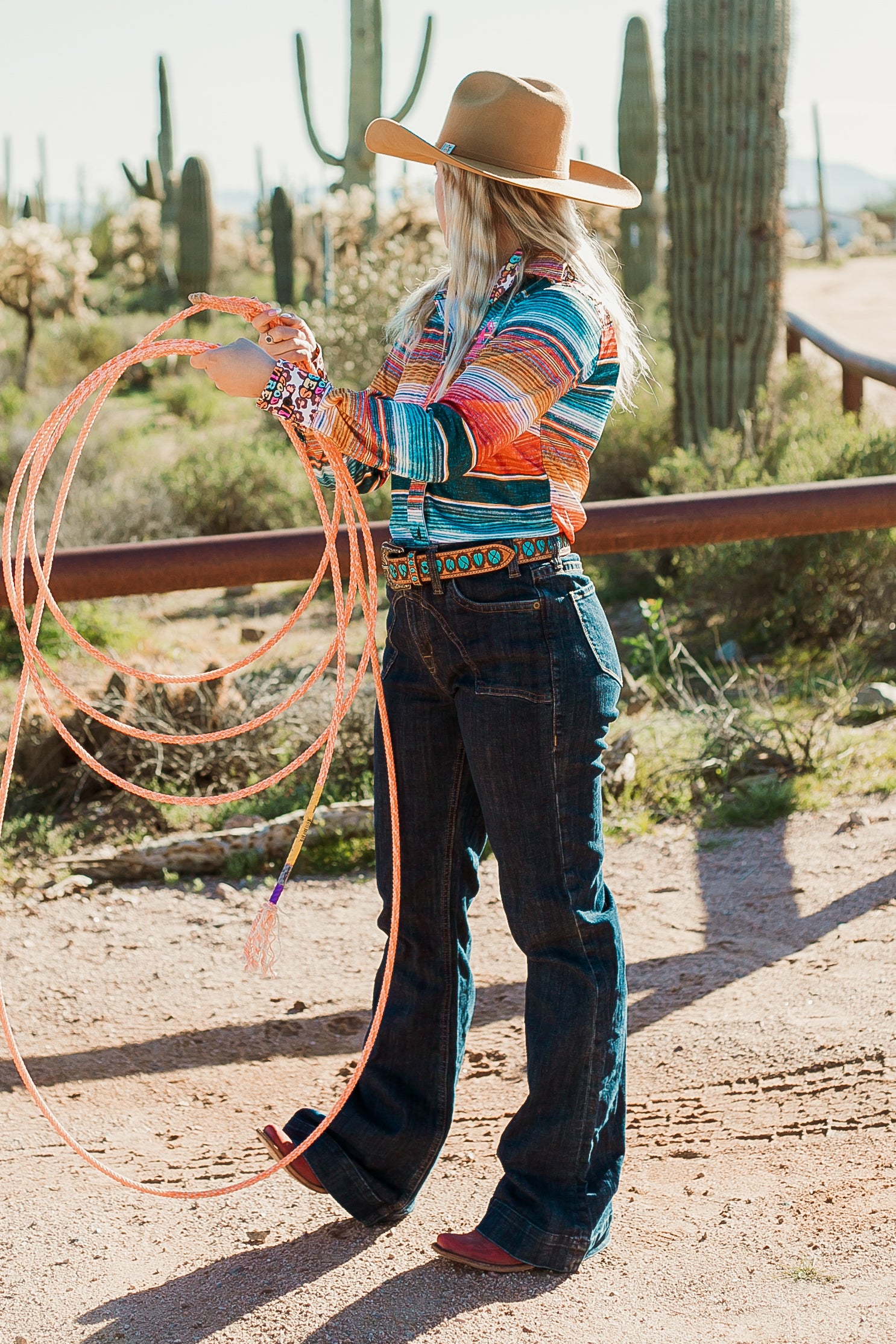 Gunslinger Trousers by Rock & Roll Denim - The Glamorous Cowgirl
