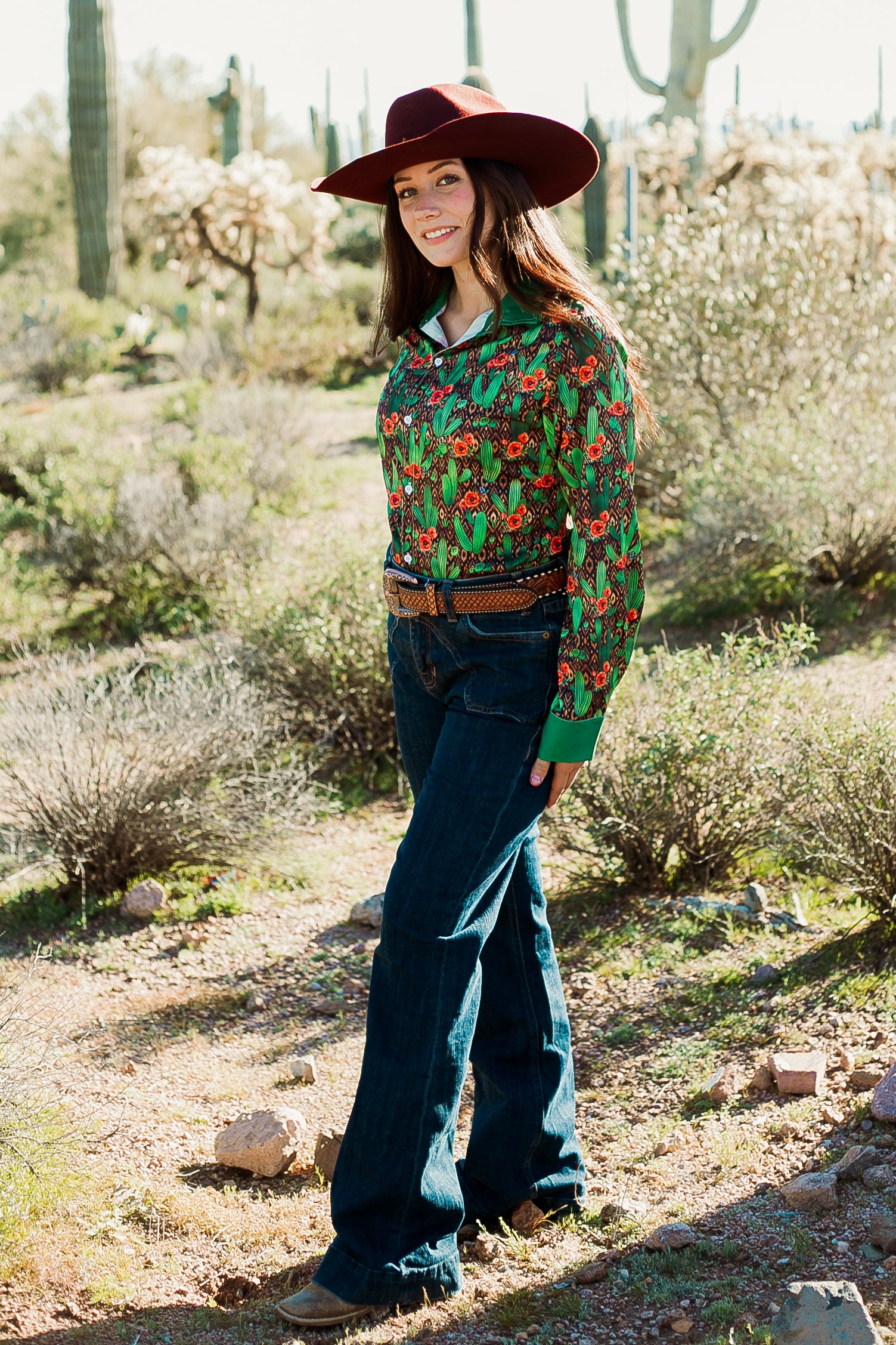 Gunslinger Trousers by Rock & Roll Denim - The Glamorous Cowgirl