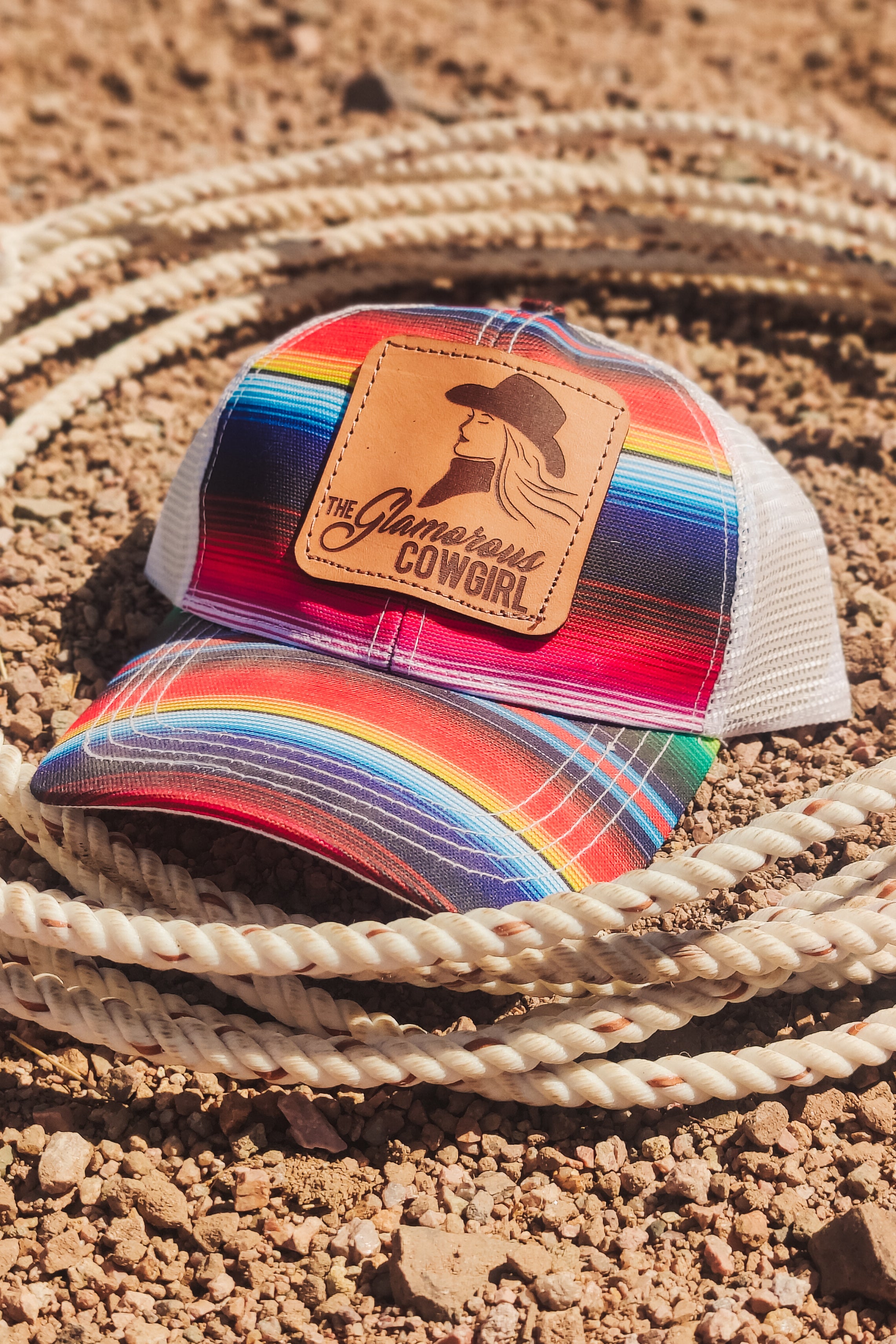 TGC Serape Baseball Hat - The Glamorous Cowgirl