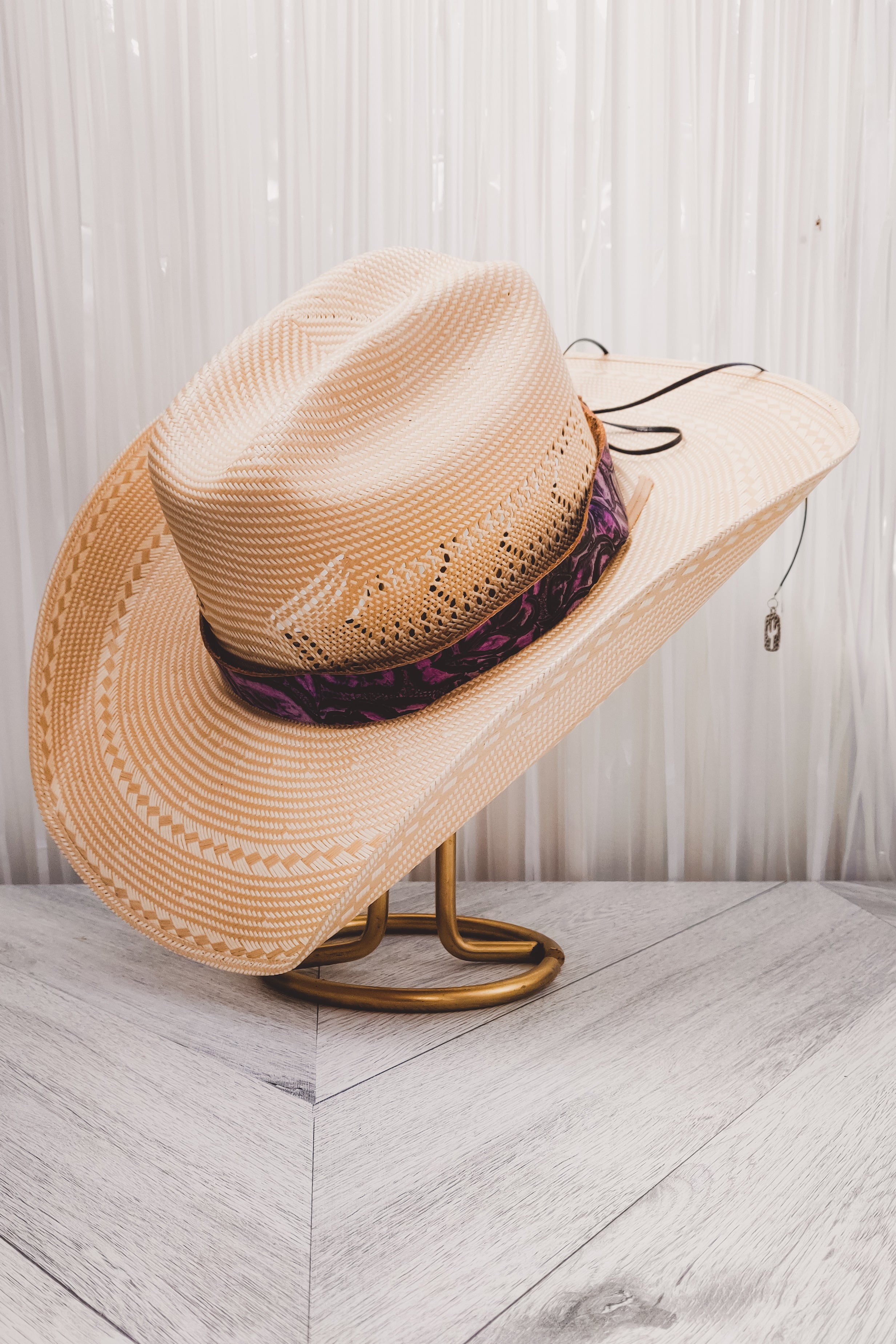 Leather Hat Band - The Glamorous Cowgirl