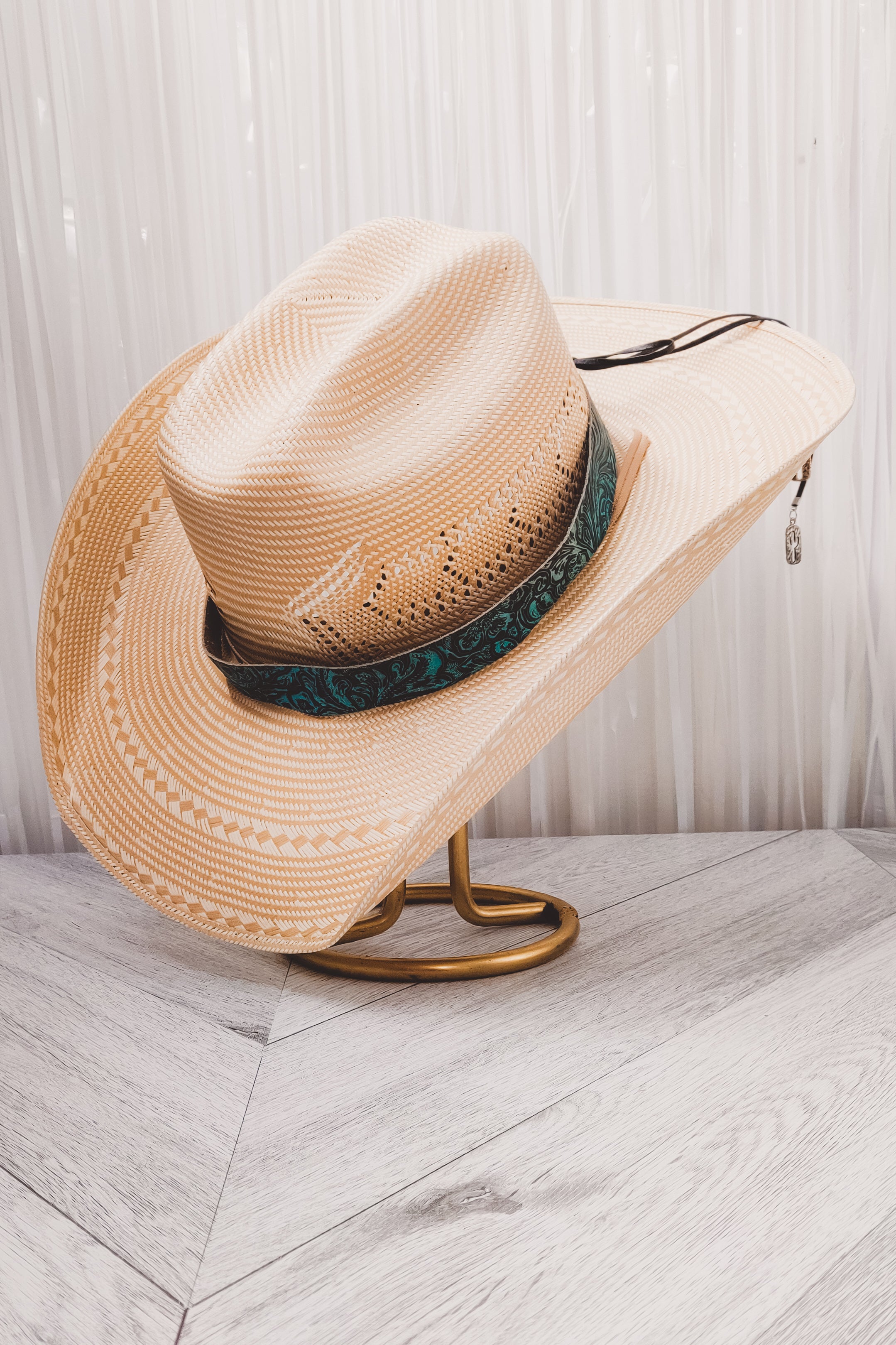 Leather Hat Band - The Glamorous Cowgirl