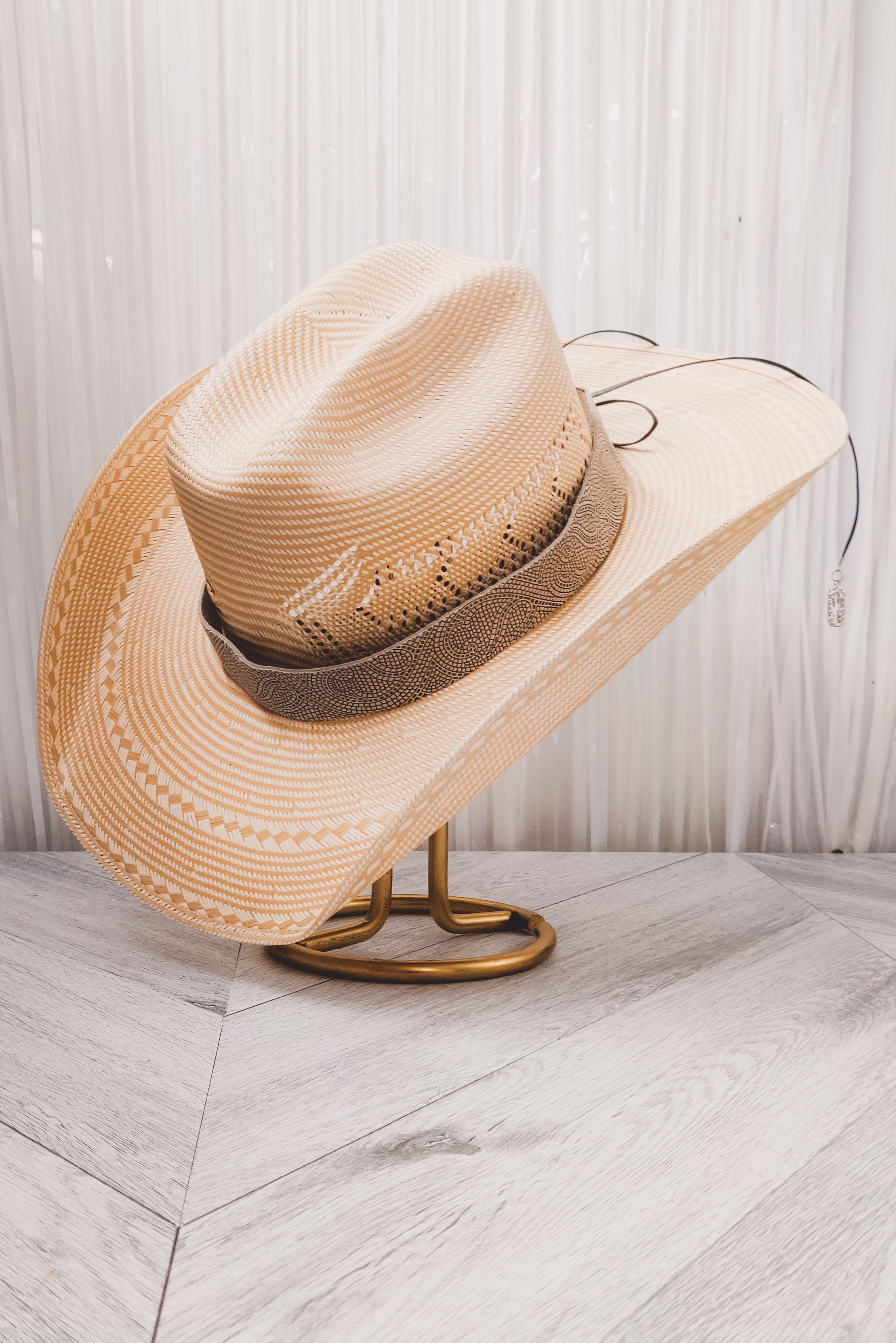 Leather Hat Band - The Glamorous Cowgirl