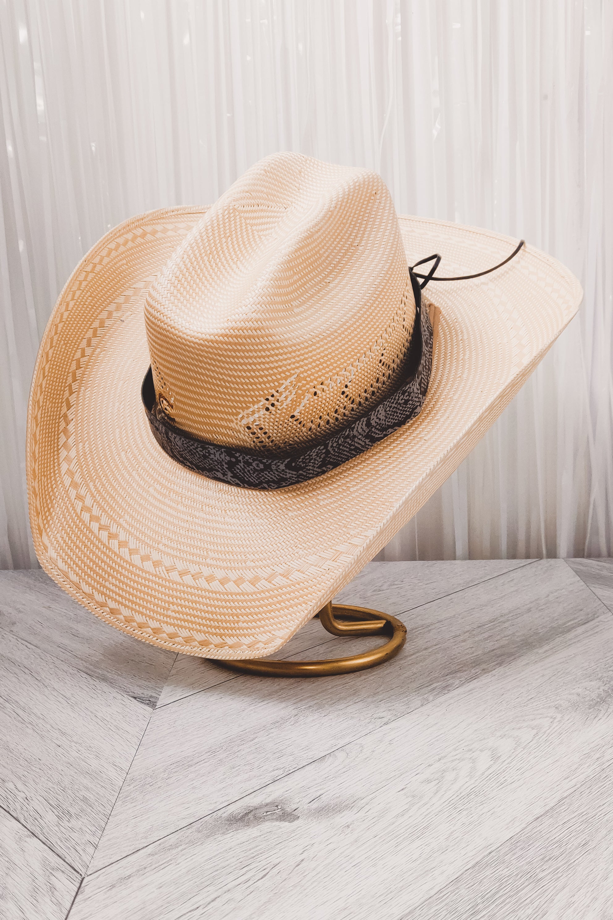 Leather Hat Band - The Glamorous Cowgirl