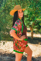 Falalalala Cowskull Satin Pjs - The Glamorous Cowgirl
