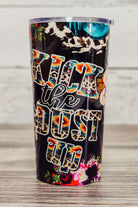 Kick The Dust Up 20oz Tumbler - The Glamorous Cowgirl