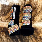 Leather Strap Boots - Aztec - The Glamorous Cowgirl