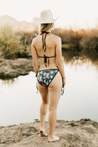 Punchy Cowgirl Tie Bikini - The Glamorous Cowgirl