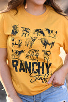 Ranchy Stuff Tee - The Glamorous Cowgirl