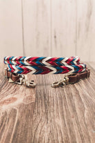 Red White & Blue Triple Laced Barrel Reins - The Glamorous Cowgirl