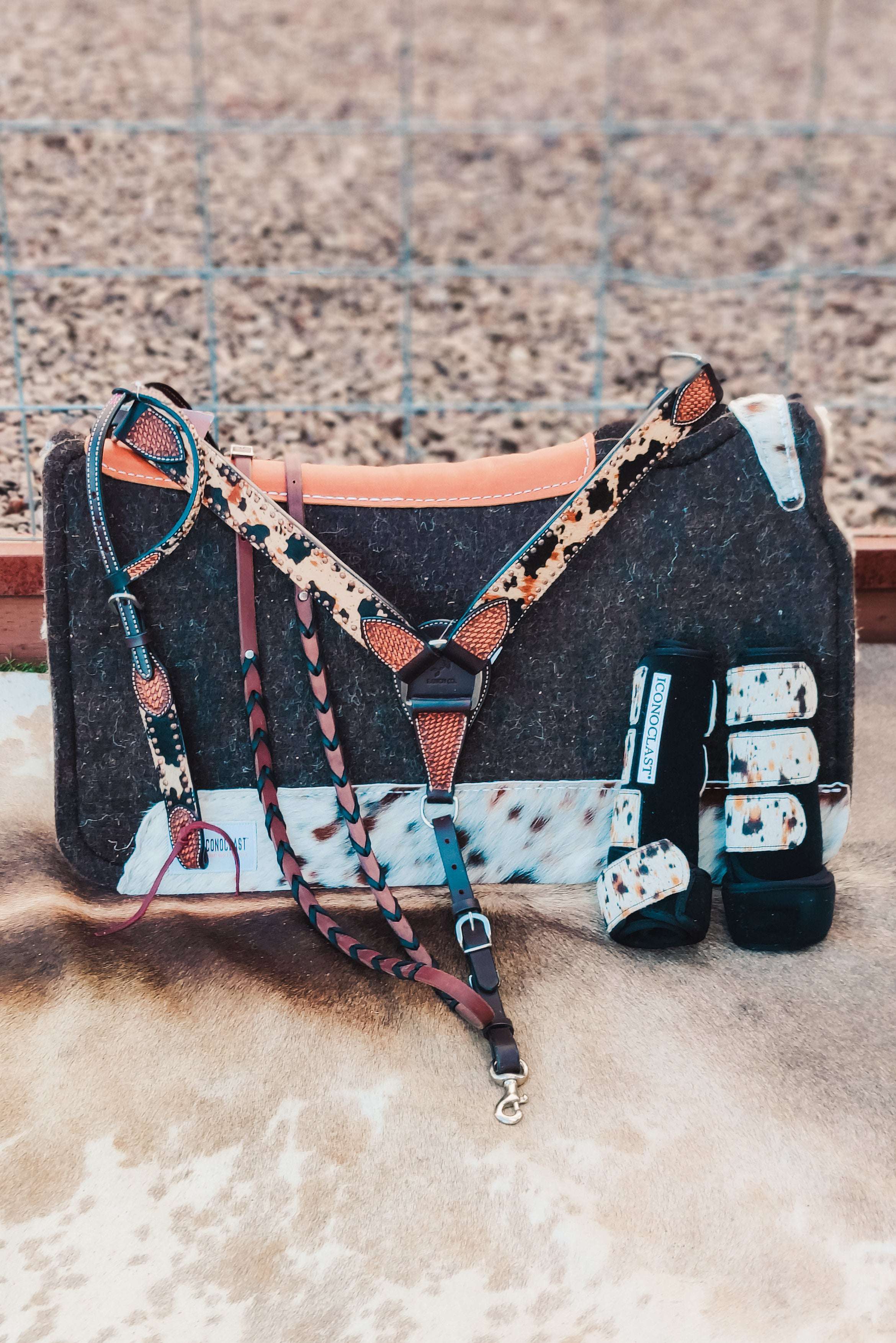 The Hair On Hide Tack Collection - The Glamorous Cowgirl