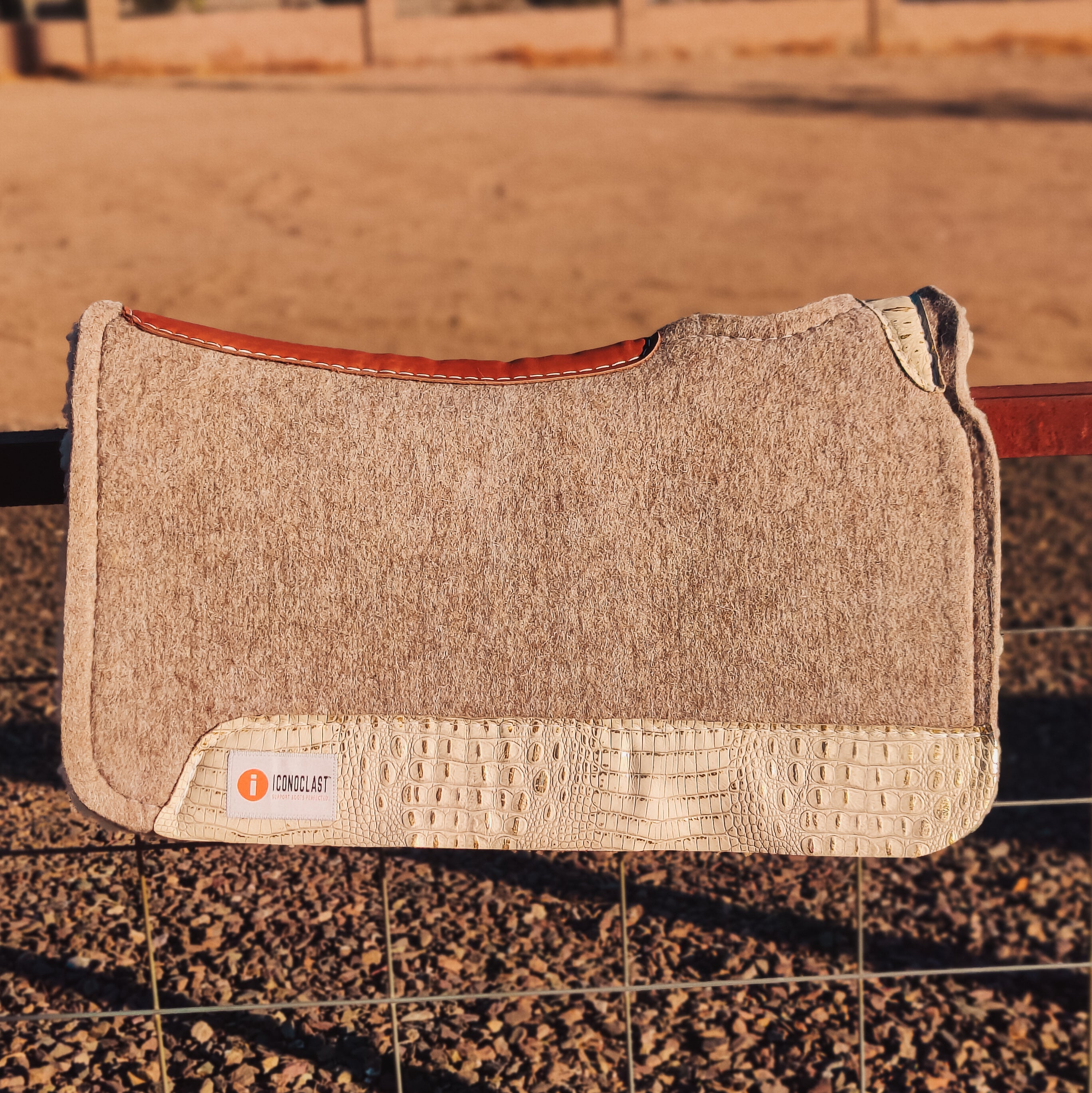 Ready-to-Ship Custom Iconoclast Saddle Pad (In-Stock)
