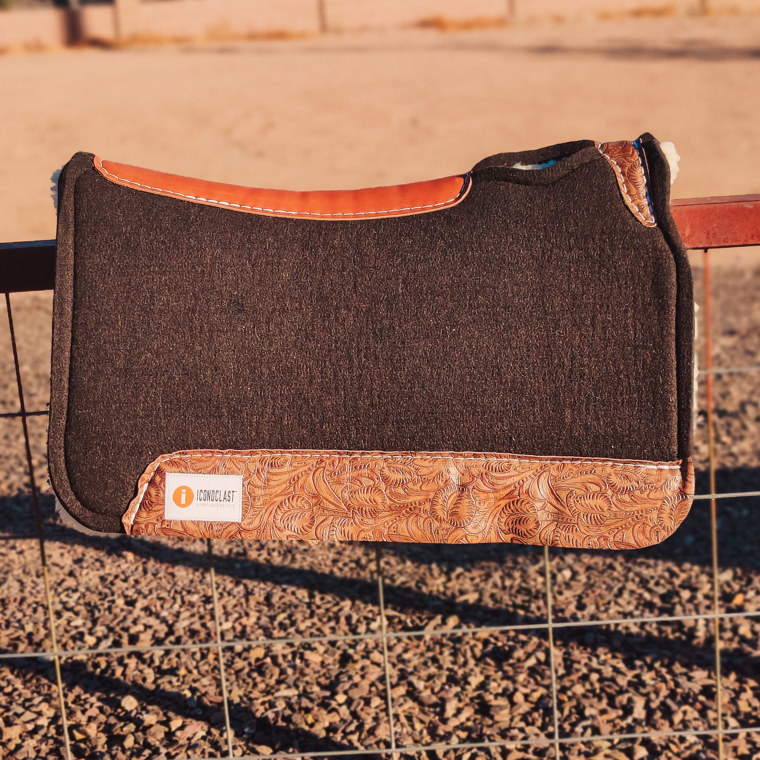 Ready-to-Ship Custom Iconoclast Saddle Pad (In-Stock)