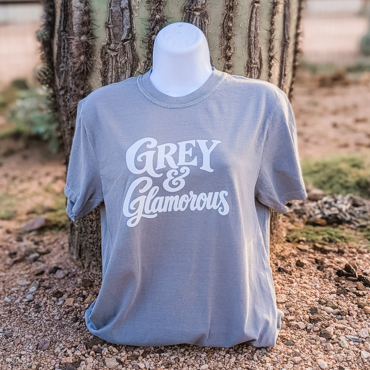 Grey & Glamorous Tee