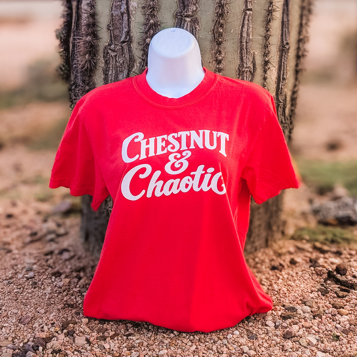 Chestnut & Chaotic Tee