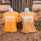Palomino & Pampered and Palomino & Pretty Tees side by side