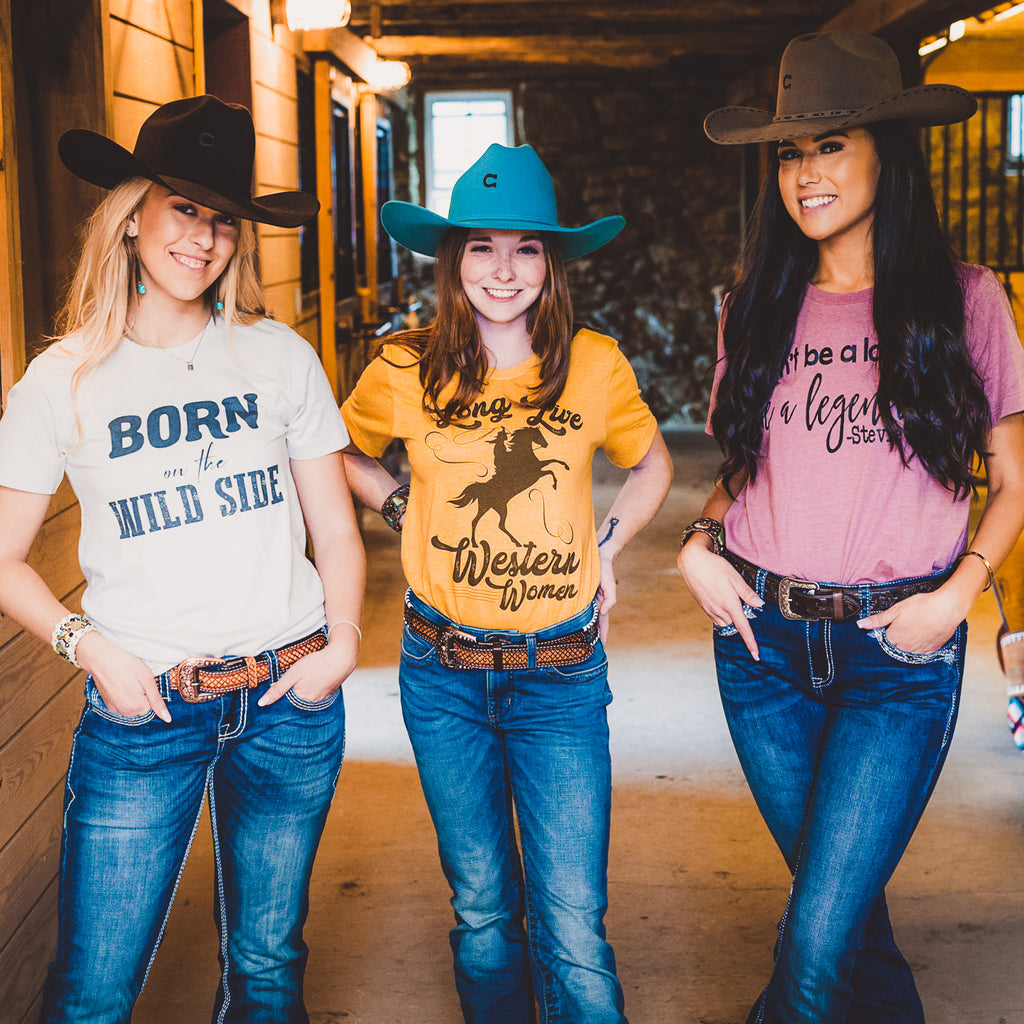 Womens Tops and Tees fromThe Glamorous Cowgirl | TGC Brands