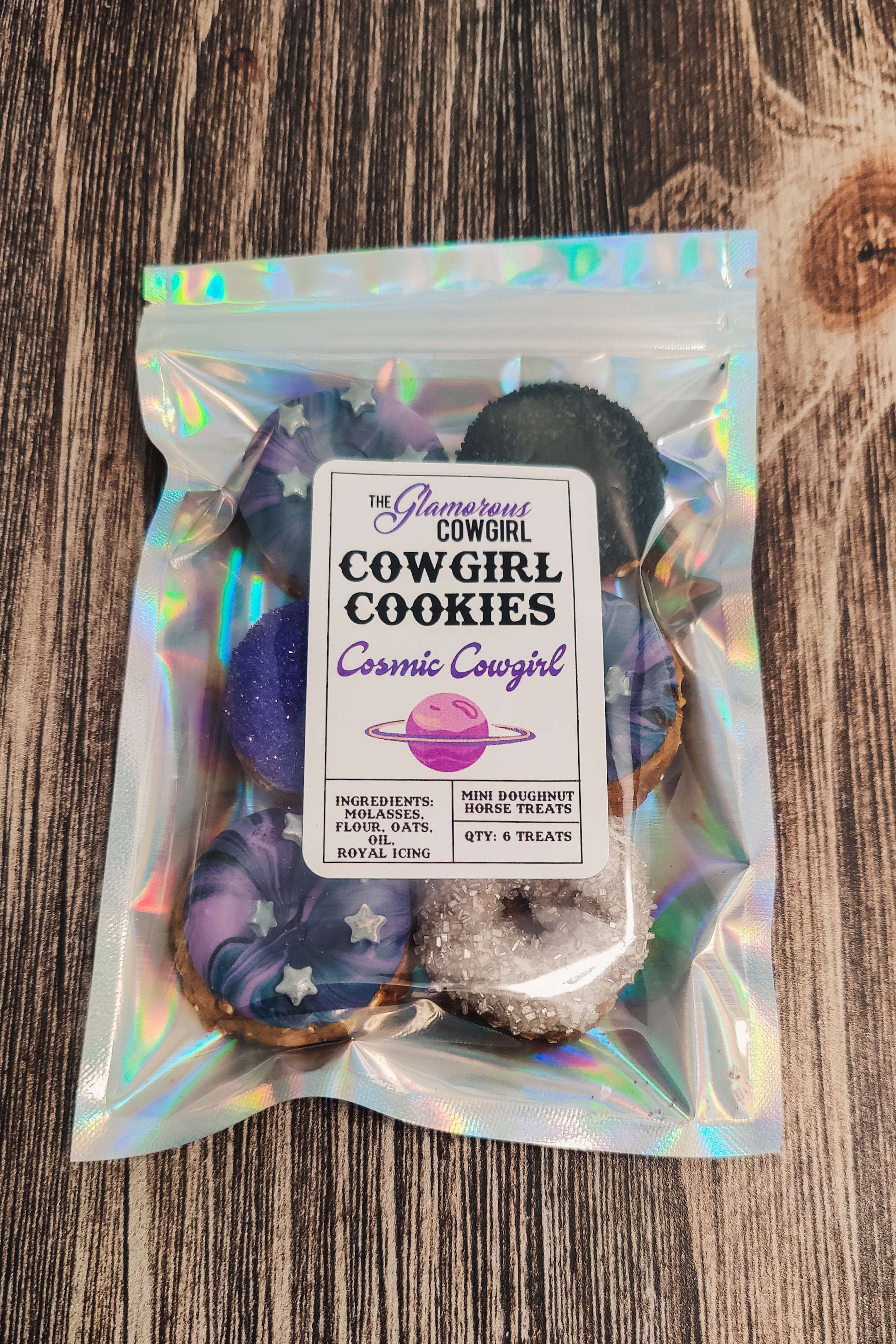 Cosmic Cowgirl Cookies Horse Treats - The Glamorous Cowgirl