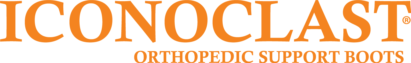 Iconoclast Orthopedic Support Boots Logo