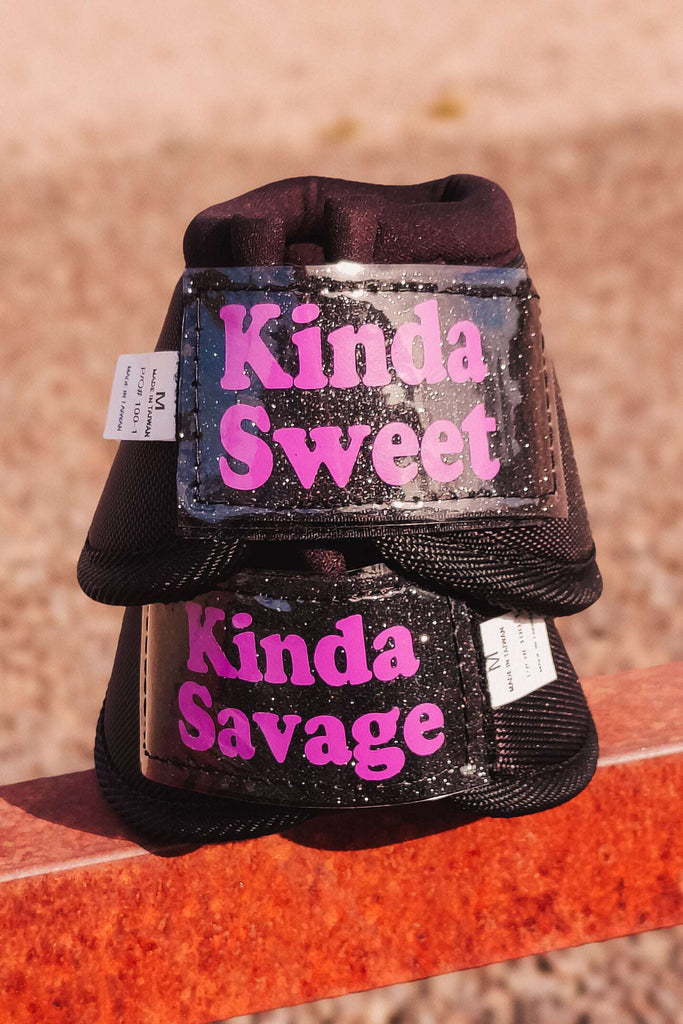 Kinda Sweet Kinda Savage Custom Bells - The Glamorous Cowgirl