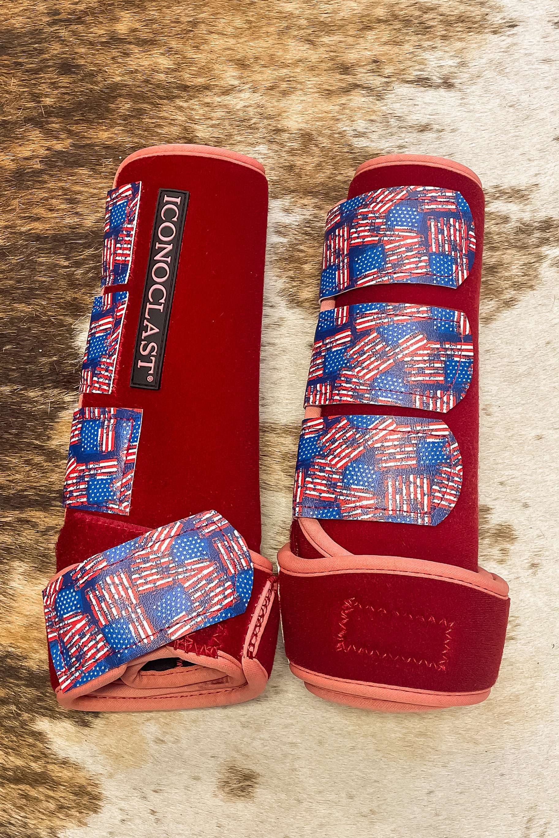 Land Of The Free American Flag Custom Iconoclast Boots - The Glamorous Cowgirl