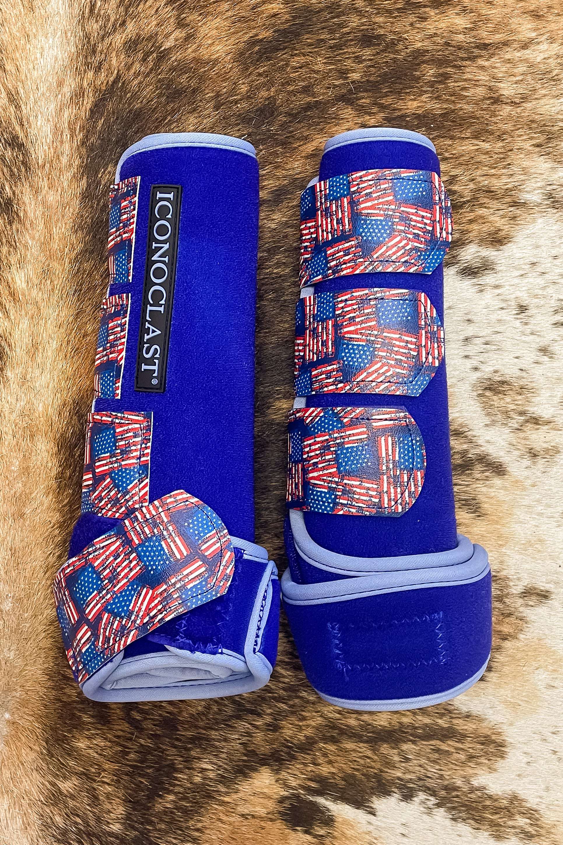 Land Of The Free American Flag Custom Iconoclast Boots - The Glamorous Cowgirl