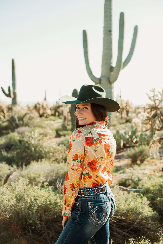 Lovely Jenny Button Down - The Glamorous Cowgirl