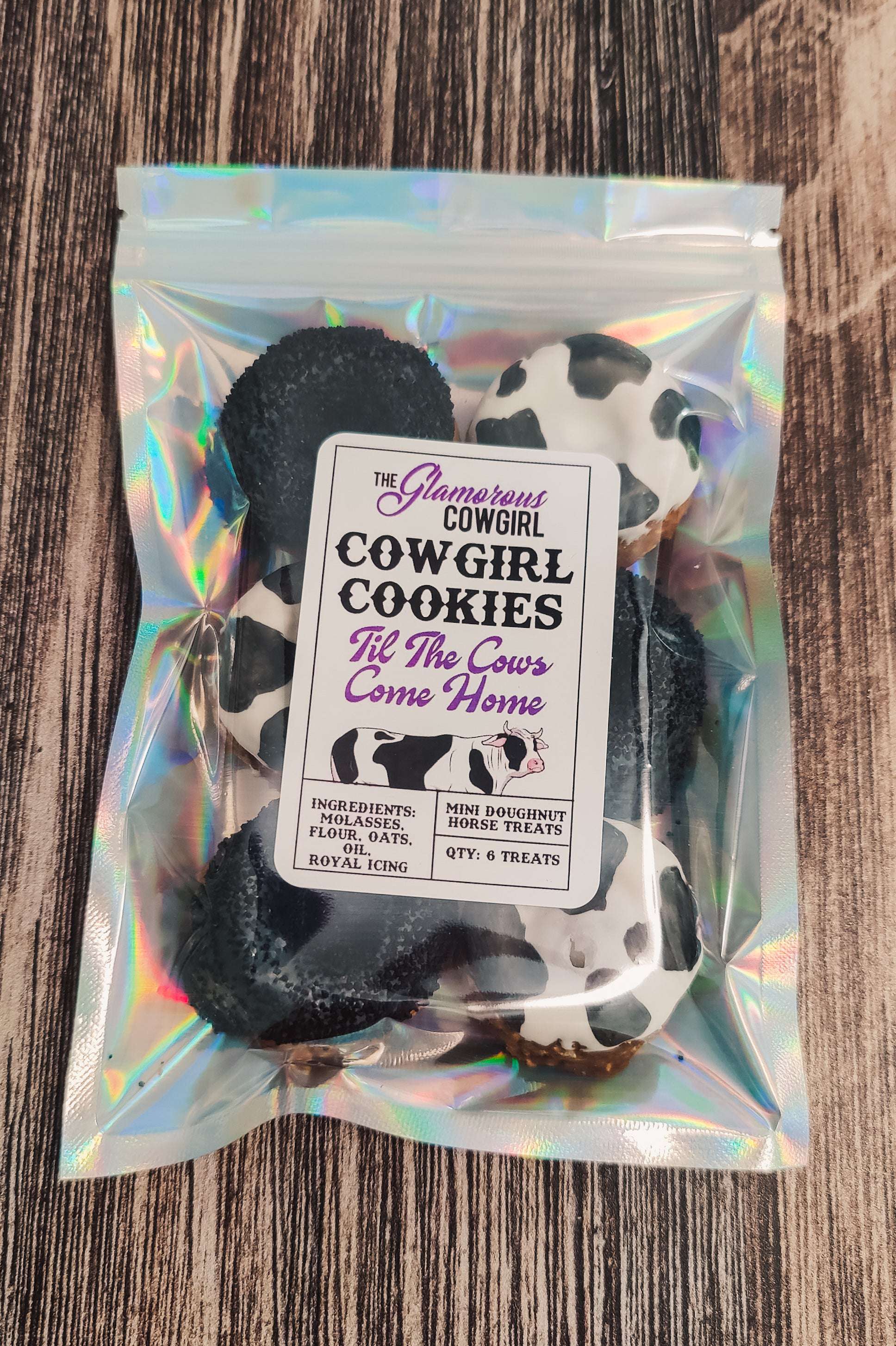 Til The Cows Come Home Cowgirl Cookies Horse Treats - The Glamorous Cowgirl