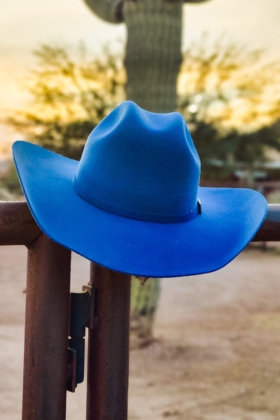 Rodeo Royalty 4x Felt - Royal Blue – TGC Brands display picture 3