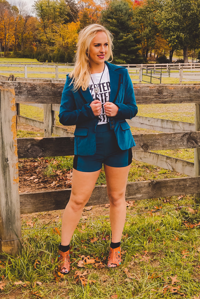 Starstruck Shorts Suit - The Glamorous Cowgirl
