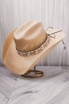 Leather Hat Band - The Glamorous Cowgirl