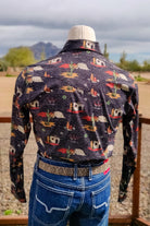 Western Roots Button Down - Panhandle - The Glamorous Cowgirl