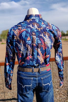 Tropic Thunder Button Down - The Glamorous Cowgirl