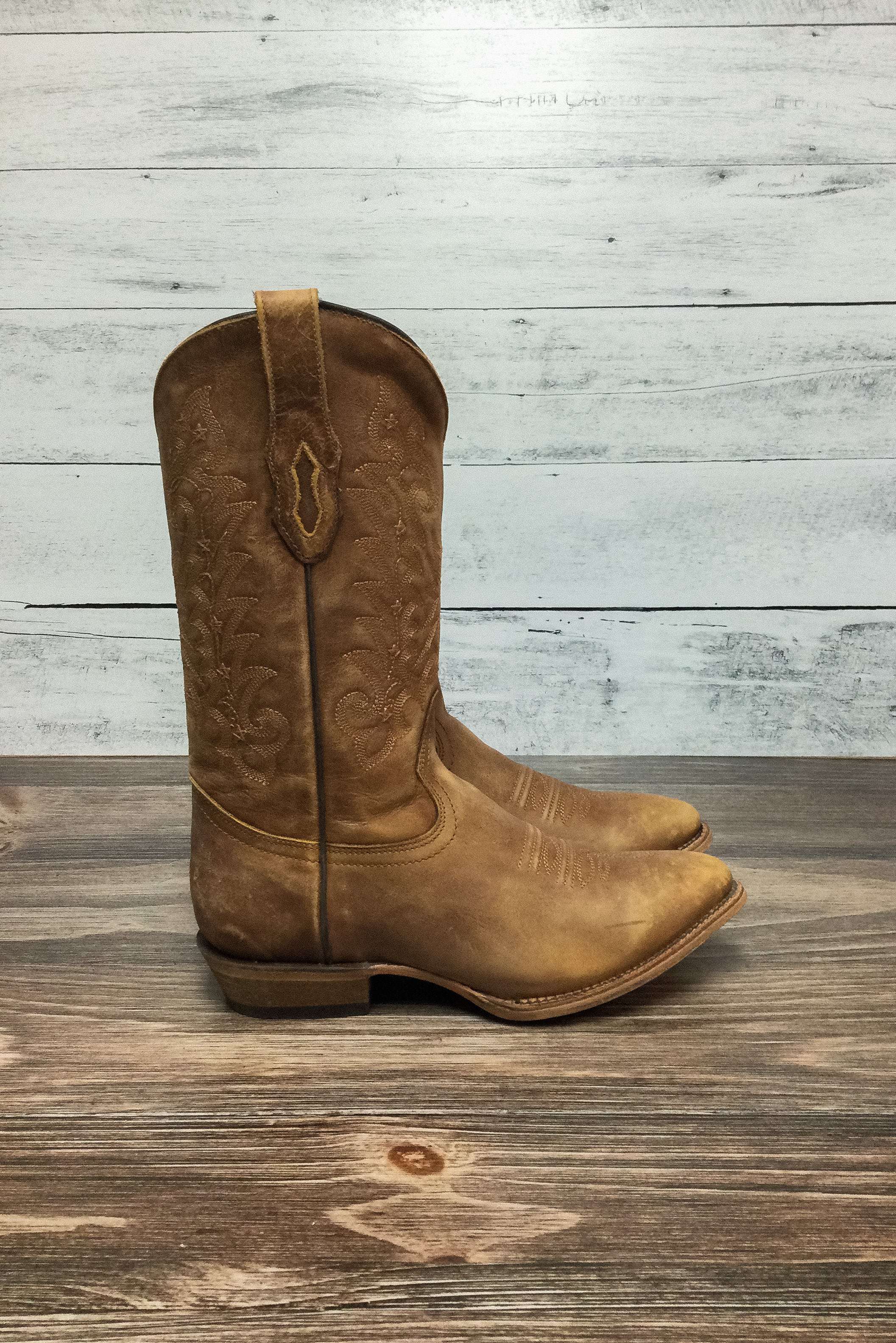 Back of hot sale cowboy boots