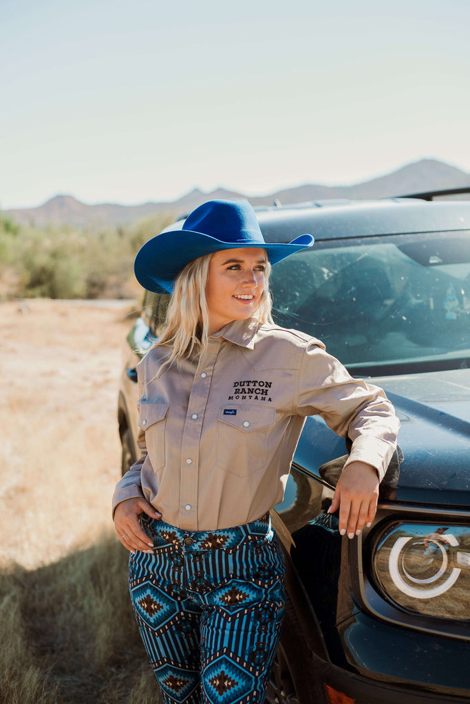 Be Like Beth Button Down - The Glamorous Cowgirl