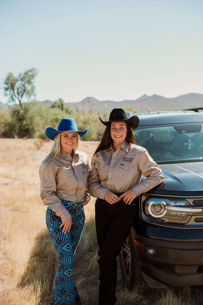 Be Like Beth Button Down - The Glamorous Cowgirl