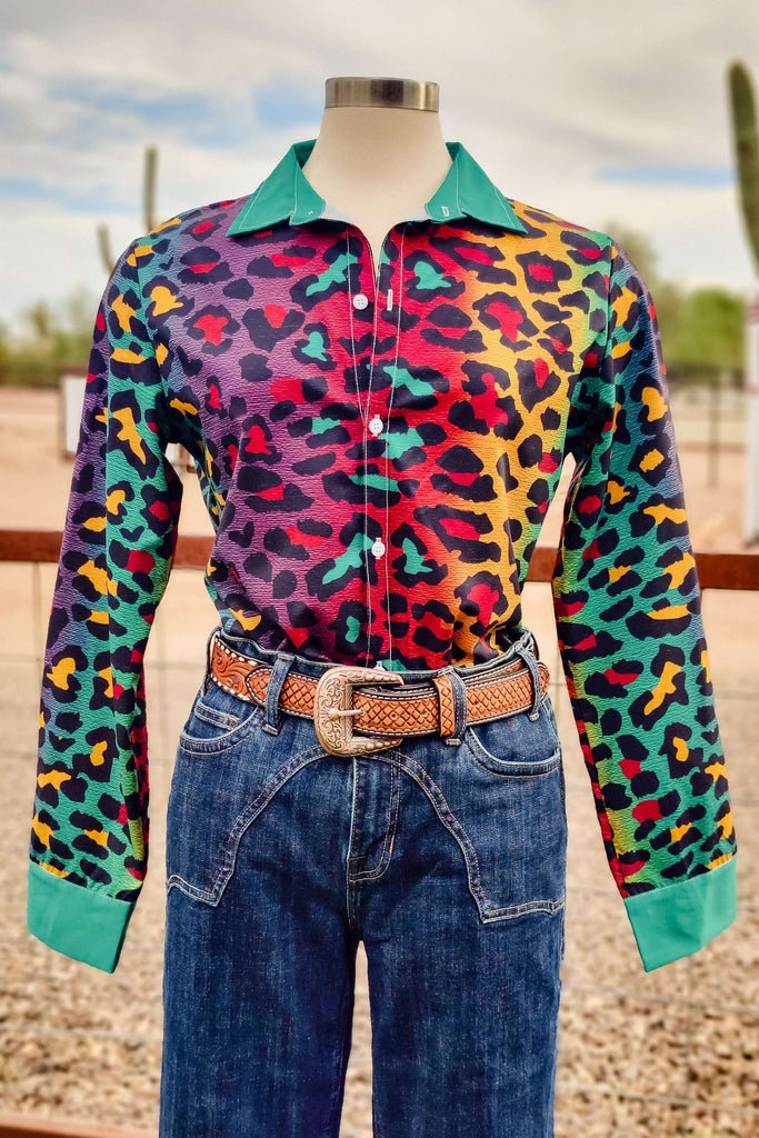 Cool Kat Button Down (In-Stock) - The Glamorous Cowgirl