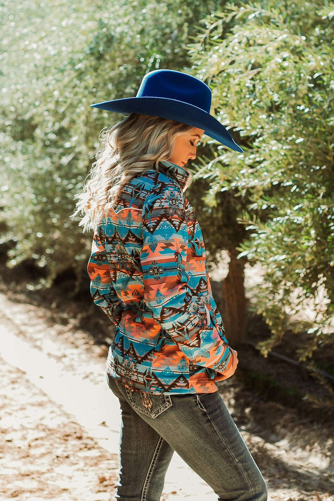 Glacier Soft Shell Jacket by Rock &amp; Roll Denim - The Glamorous Cowgirl
