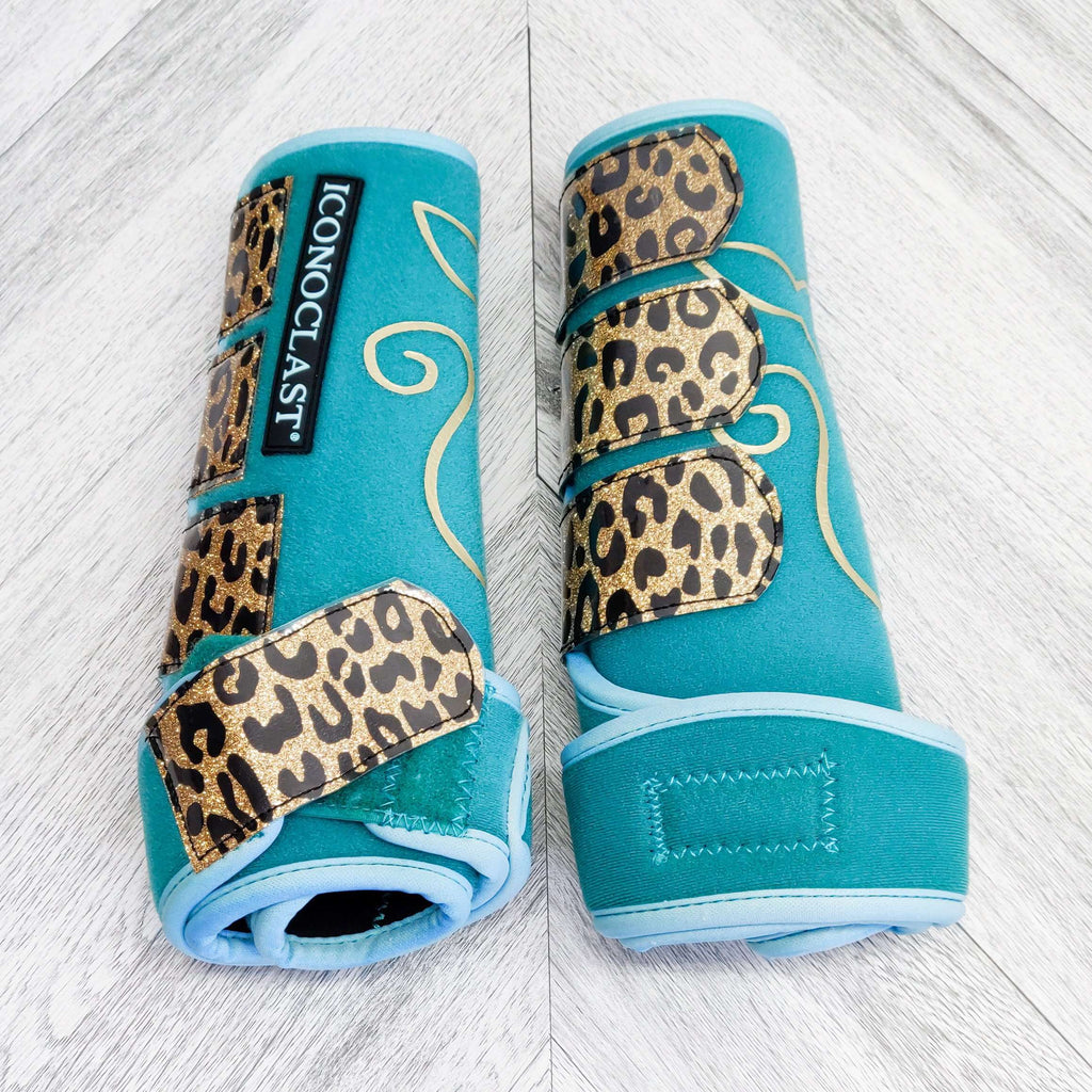 Glitter Cheetah Boots - The Glamorous Cowgirl