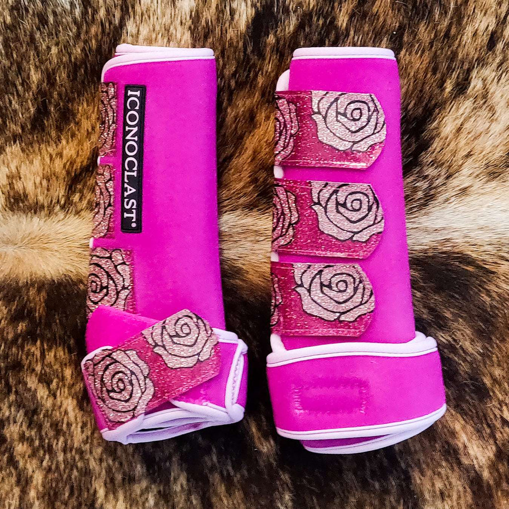 Glitter Roses Boots - The Glamorous Cowgirl
