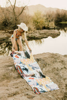 Howdy Babe Beach Towel - The Glamorous Cowgirl