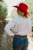 Know When To Hold Em Button Down - The Glamorous Cowgirl