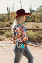 Long Live Cowgirls Button Down - The Glamorous Cowgirl