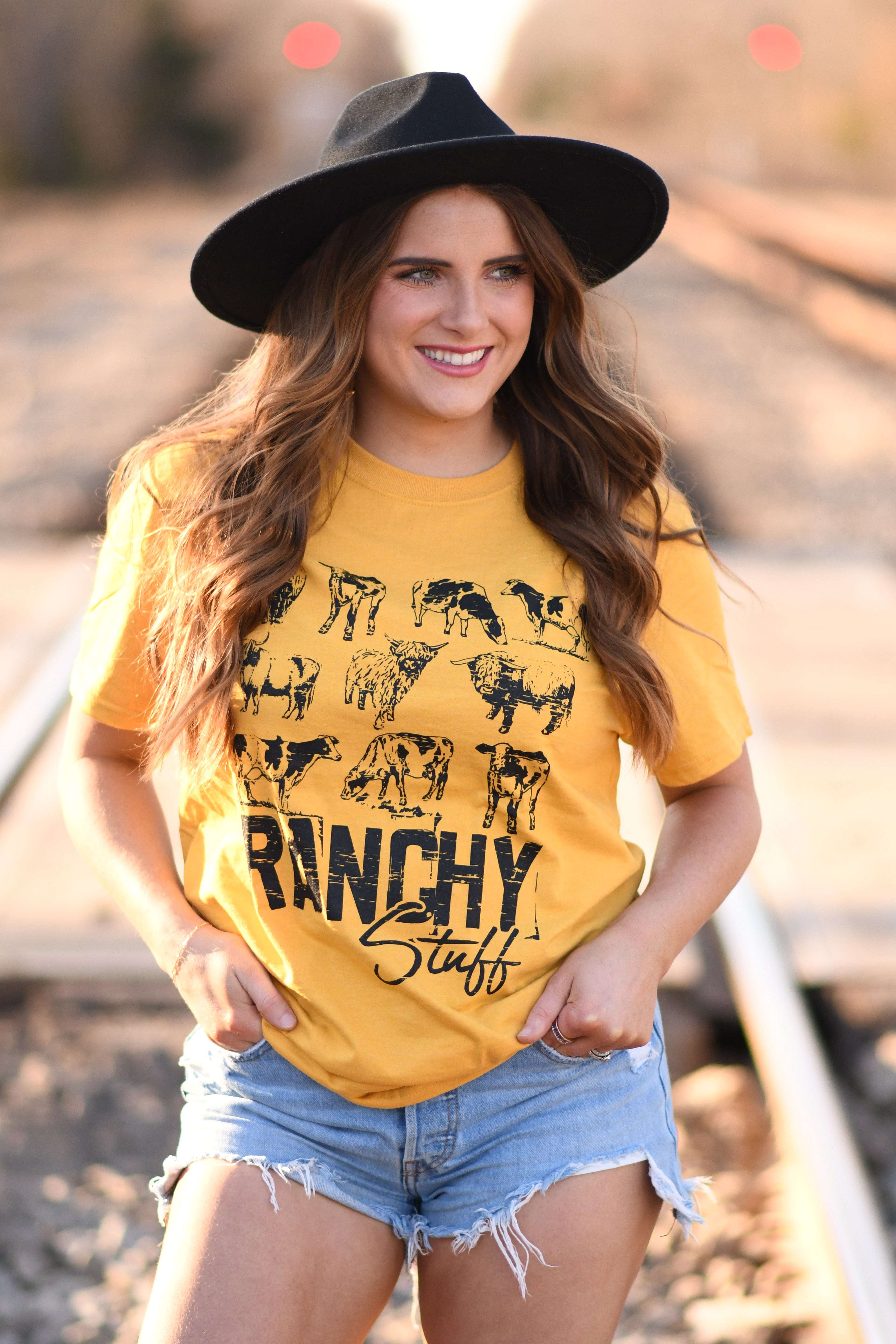 Ranchy Stuff Tee - The Glamorous Cowgirl