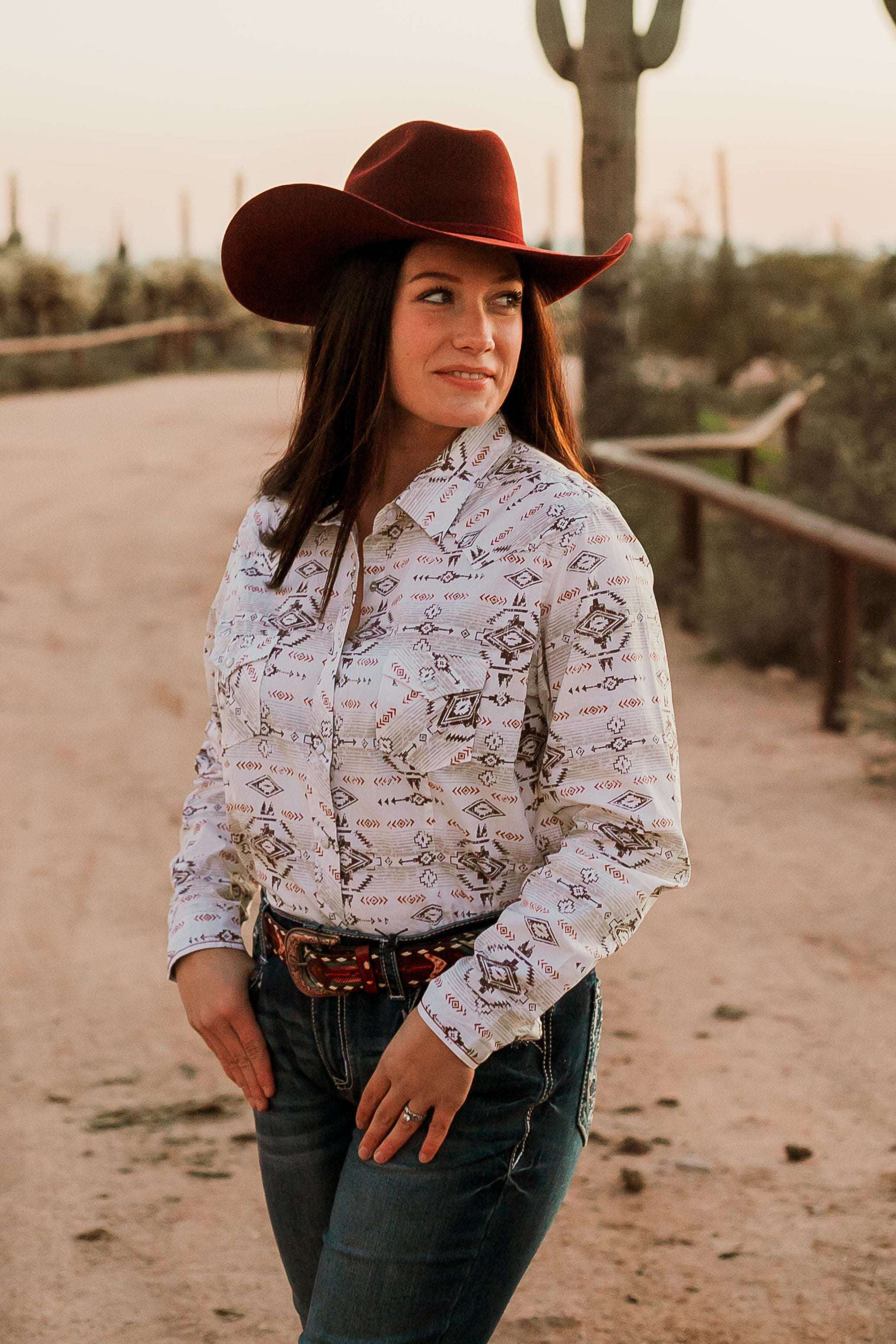 Rock and roll hot sale cowgirl shirts